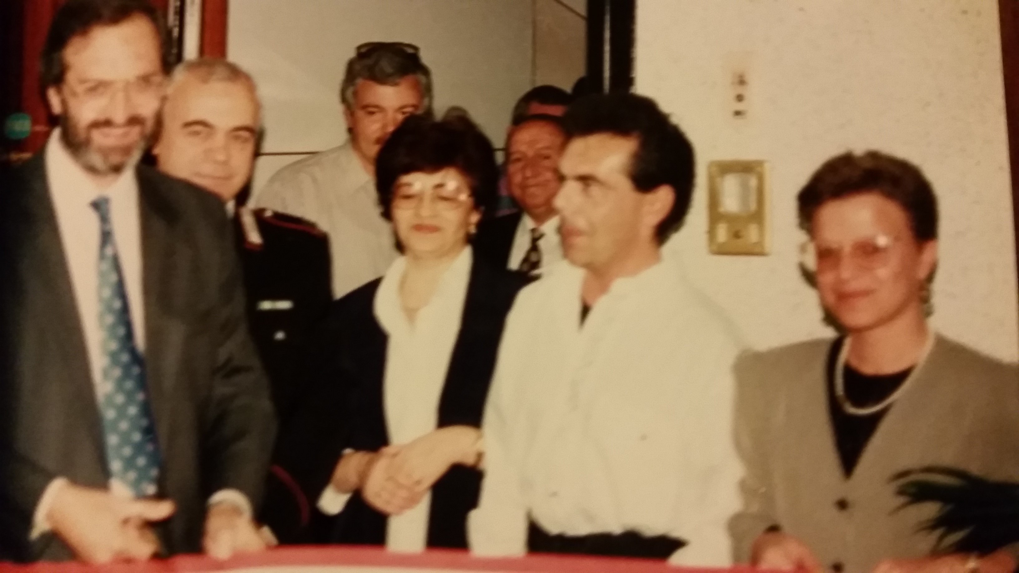 Inaugurazione 1989 col sindaco Franceschini