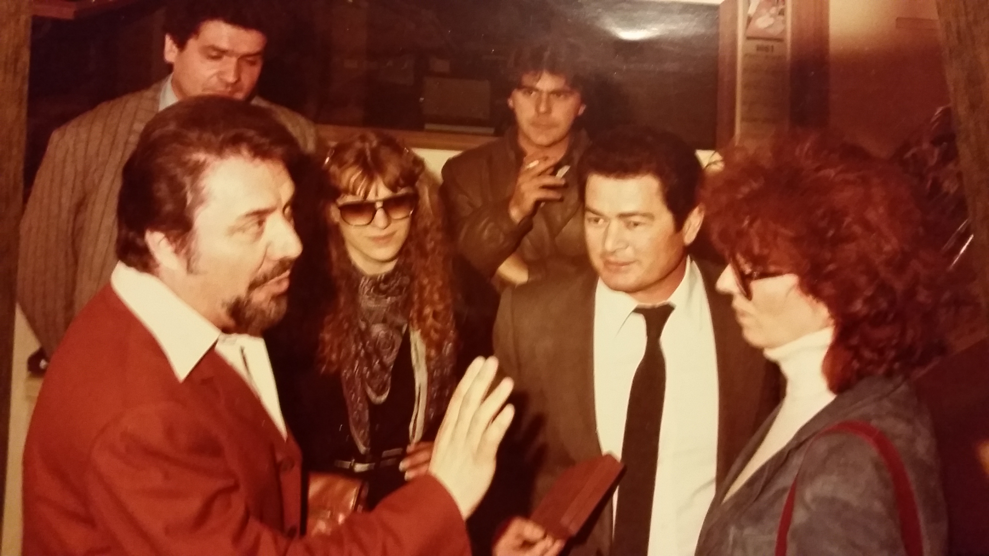 1982 - Orio Cocconi e Iva Zanicchi, con Guido Bertoldi,Silvia e Silvano