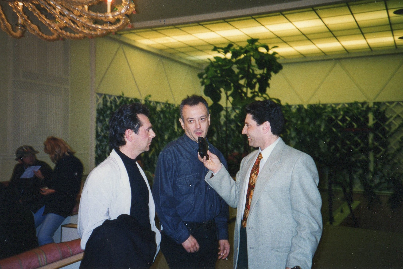Marino Mariani con Enrico Ruggeri